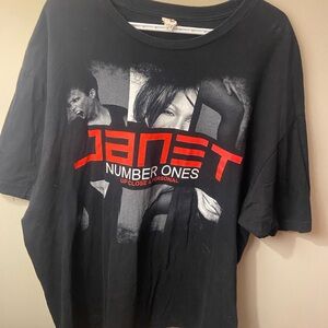 Janet Jackson Anvil Band tee